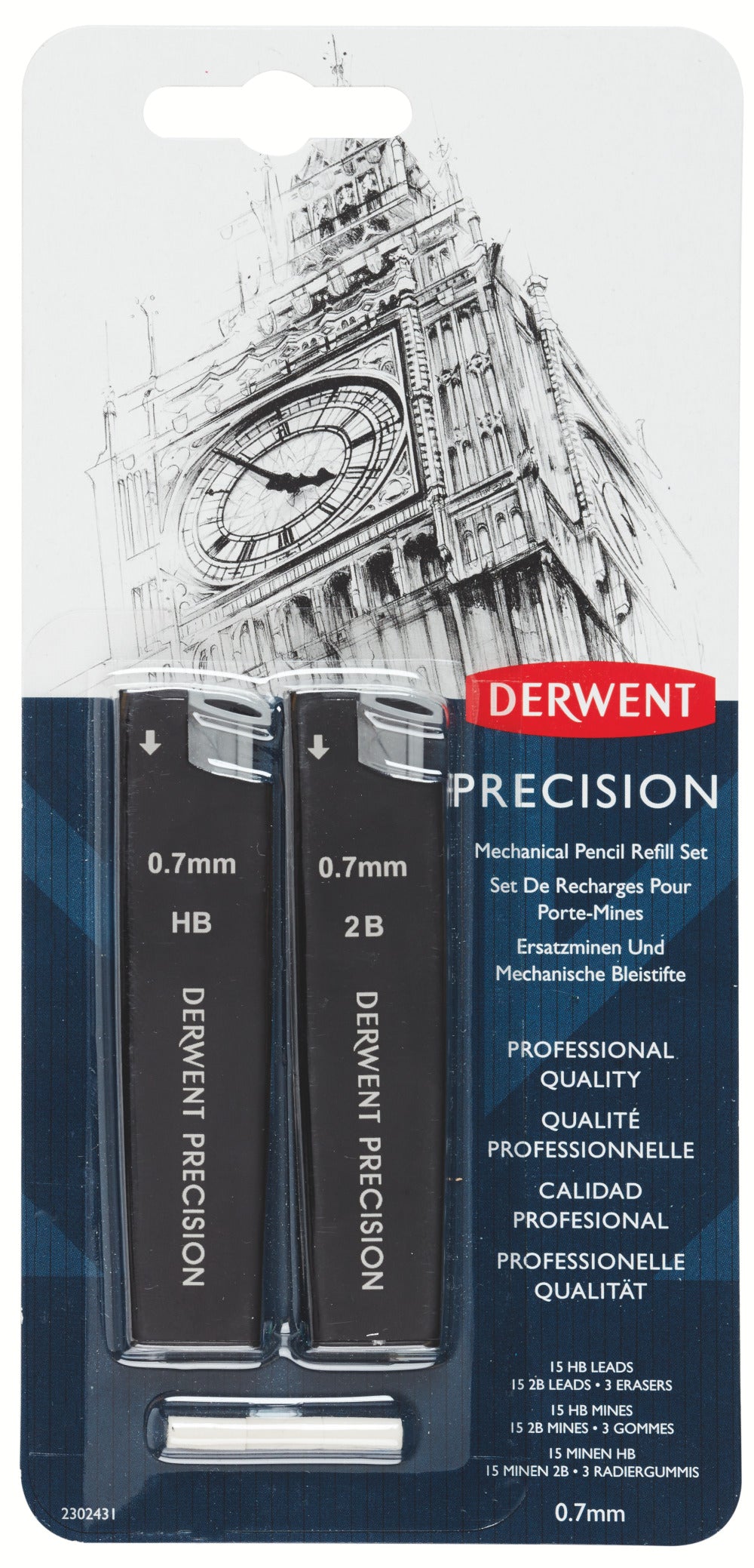 BLISTER 2 X MINE CREION 0.7 HB/2B + 2 RADIERE PT CREION PROFESIONAL DERWENT BLISTER 2 X MINE CREION 0.7 HB/2B + 2 RADIERE PT CREION PROFESIONAL DERWENT